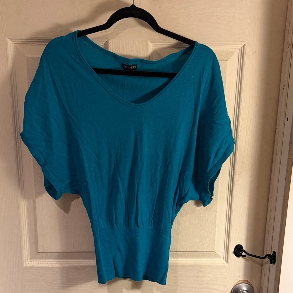 Express Teal Blouse for Women